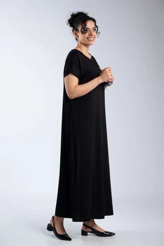 Φόρεμα Παγιέτες Leopard Τσέπη