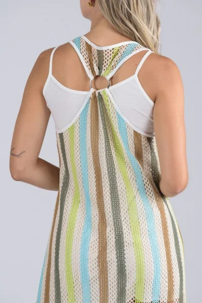 Dress Knitted Petticoat Multicolor