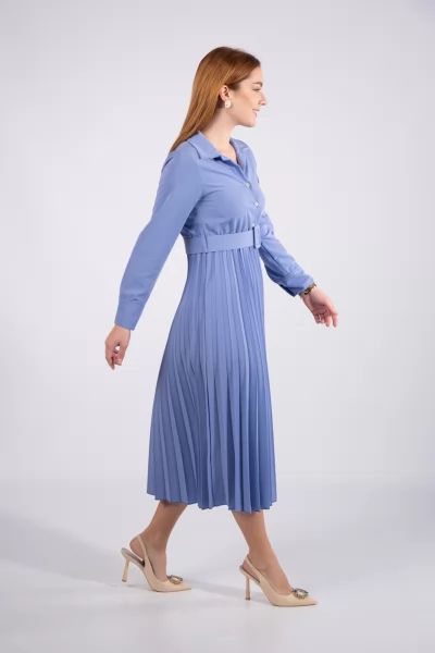 Pleated Dress Lavender