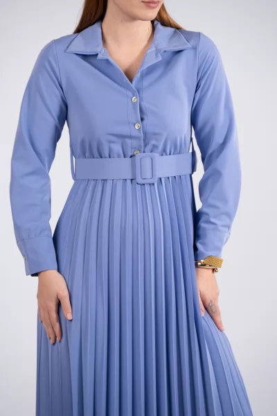 Pleated Dress Lavender