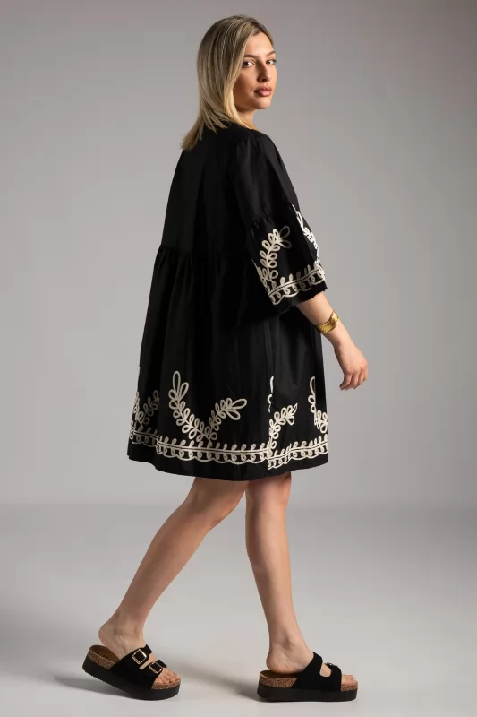 Dress Poplina Mao