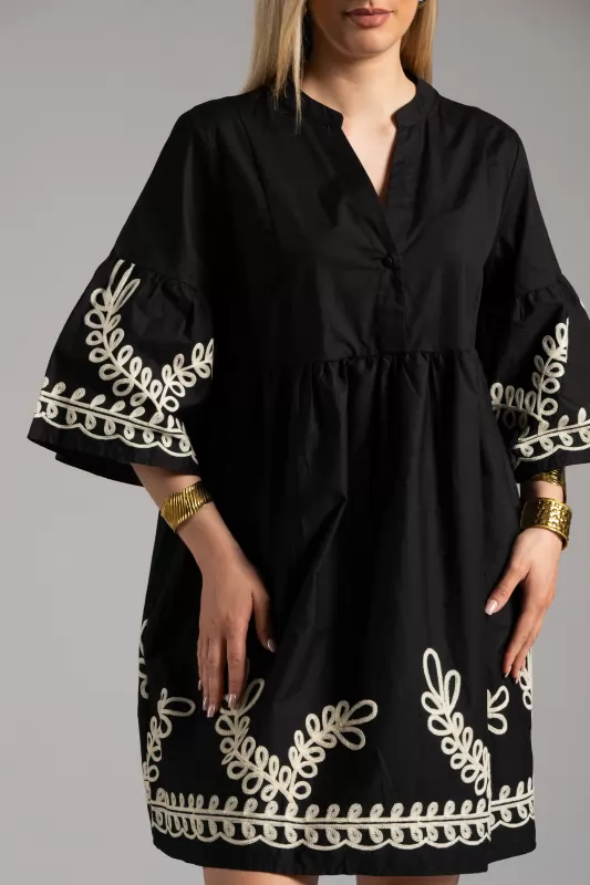Dress Poplina Mao