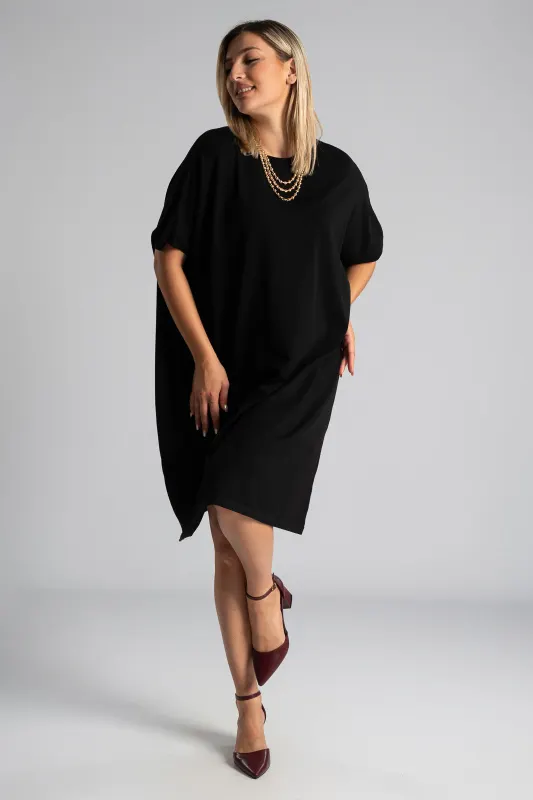 Sleeveless Rib Dress Monochrome