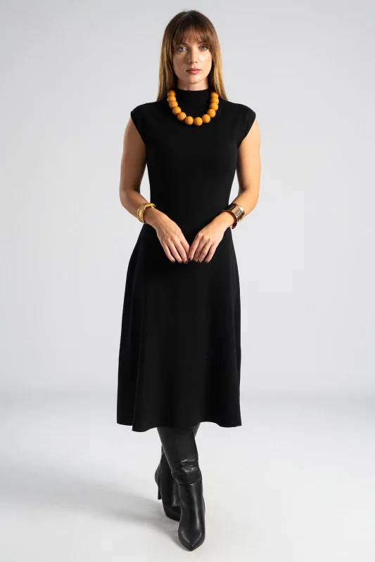 Knitted Rib Dress Lupeto