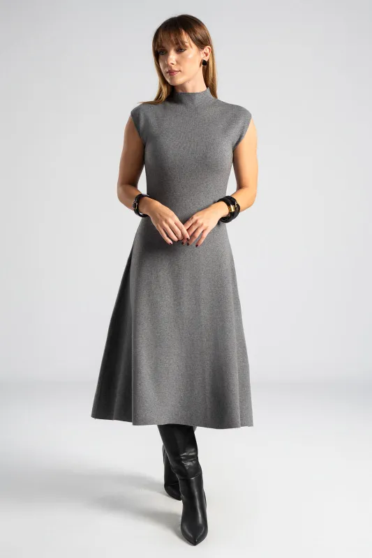 Knitted Rib Dress Lupeto