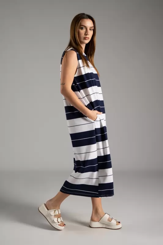 Dress Stripes Midi