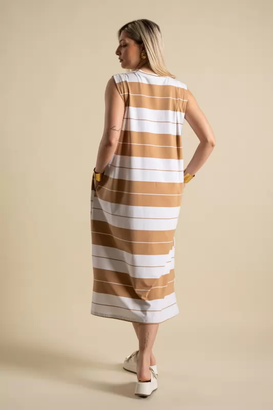 Dress Stripes Midi