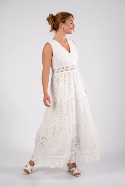 Φόρεμα Romilly Λευκό