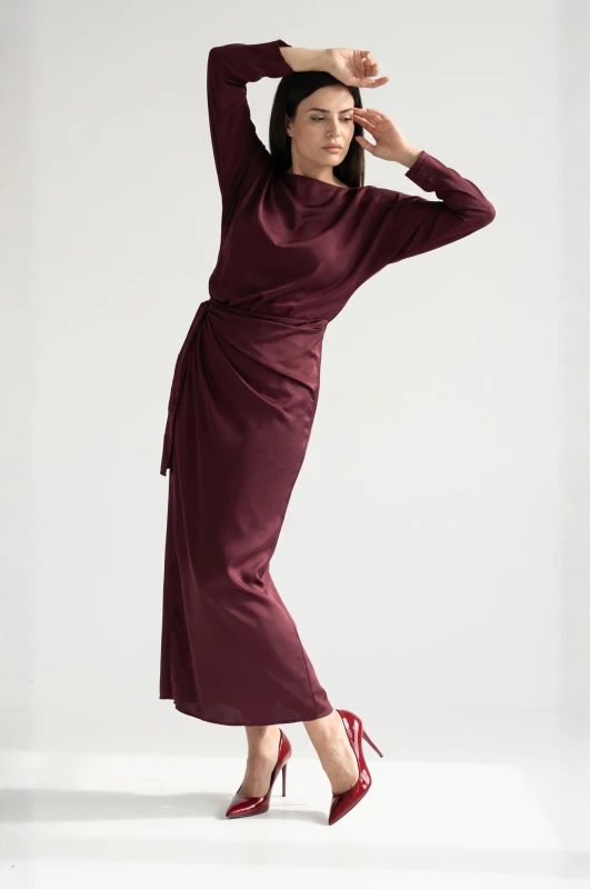 Dress Satin Emelia