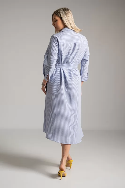 Dress Semi-sheer Stripes