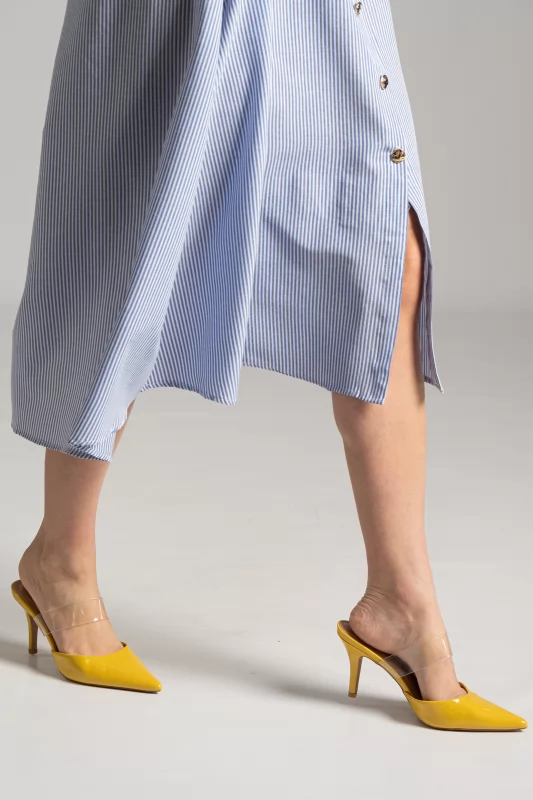 Dress Semi-sheer Stripes
