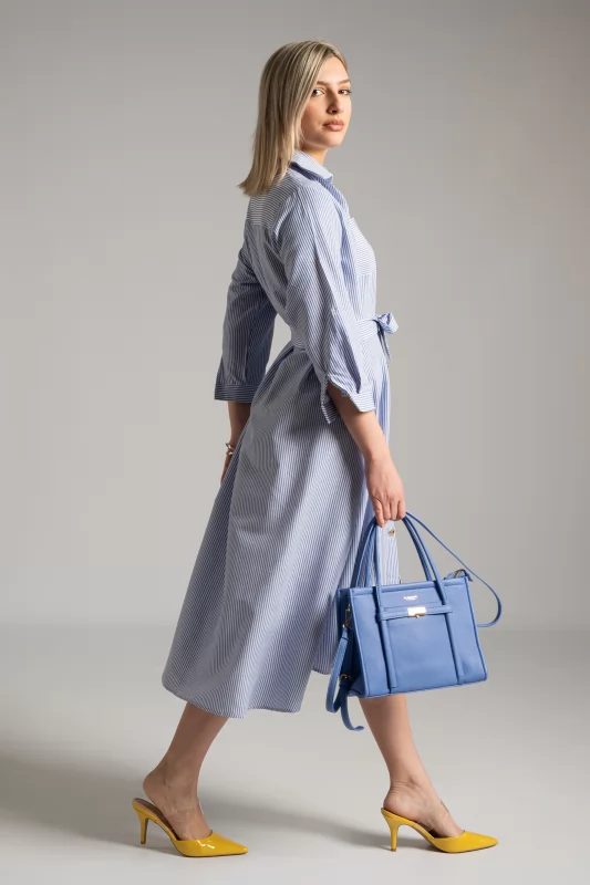 Dress Semi-sheer Stripes