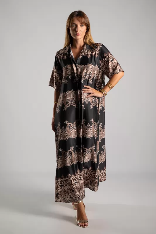 Dress Semi-sheer Satin Lahore 