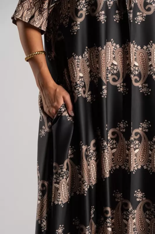 Dress Semi-sheer Satin Lahore 