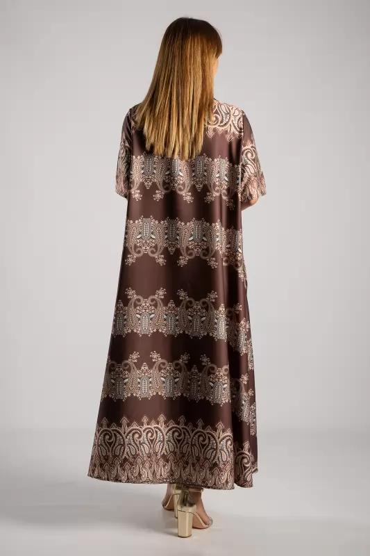 Dress Semi-sheer Satin Lahore 