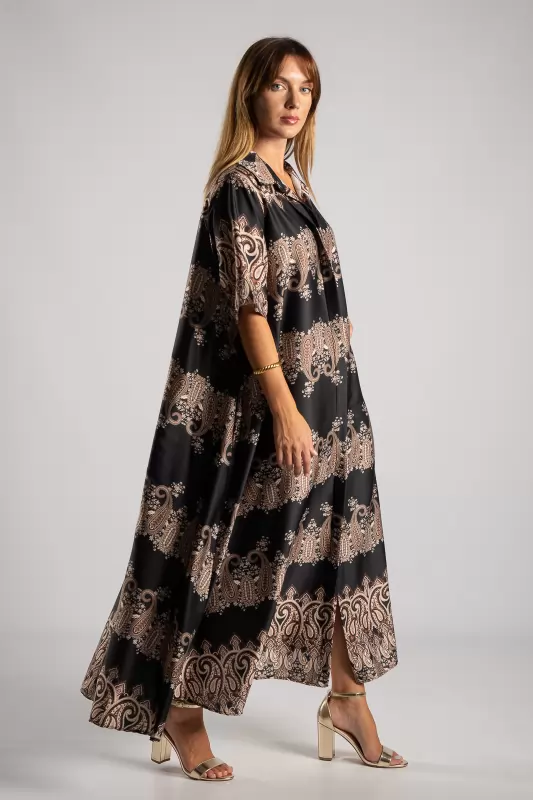 Dress Semi-sheer Satin Lahore 