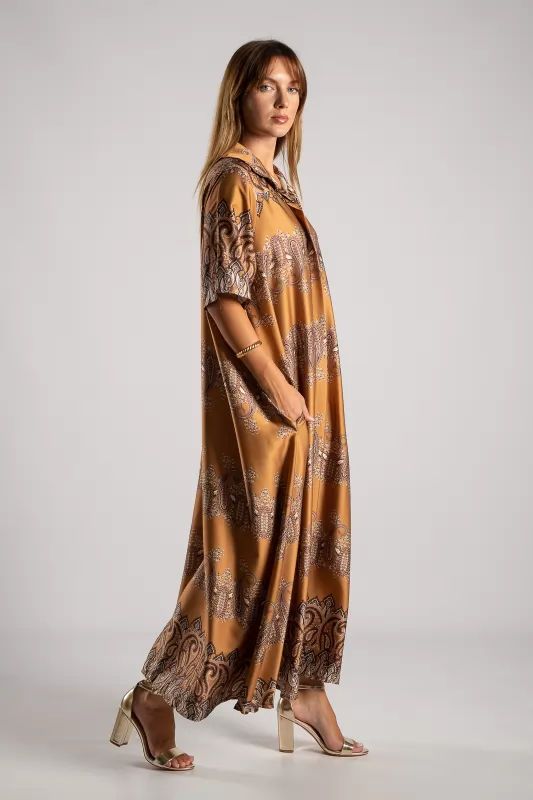 Dress Semi-sheer Satin Lahore 