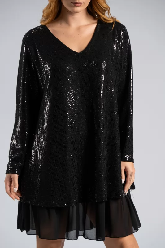 Shimmer Dress Transparency