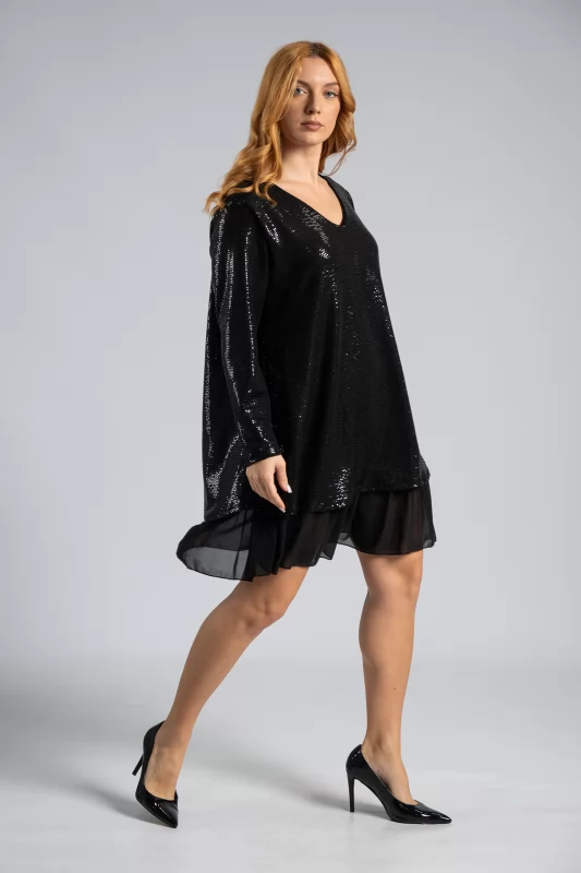 Shimmer Dress Transparency