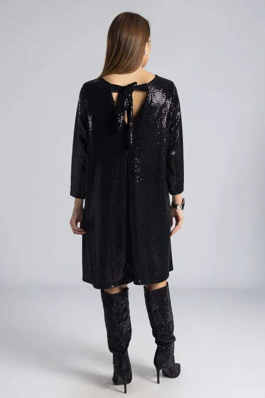 Φόρεμα Shimmer Φιόγκος Πλάτη