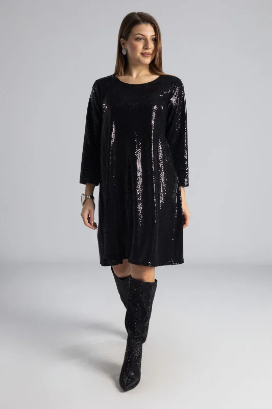 Dress Shimmer Bow Back