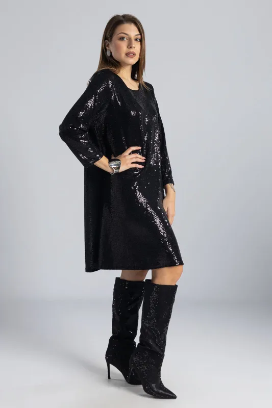 Φόρεμα Shimmer Φιόγκος Πλάτη