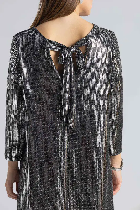 Φόρεμα Shimmer Φιόγκος Πλάτη