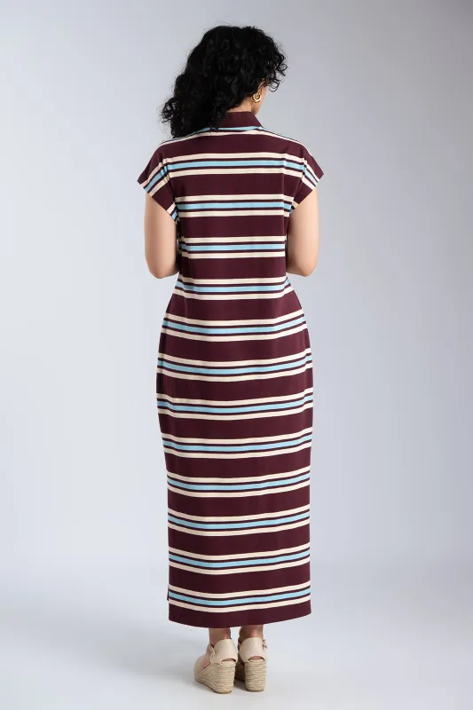Striped Polo Modern Dress 