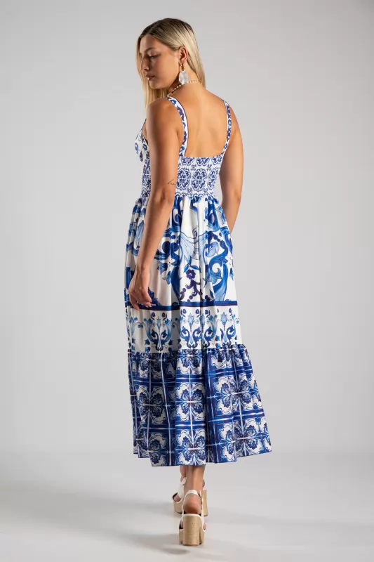 Dress Strap Cups Printed 