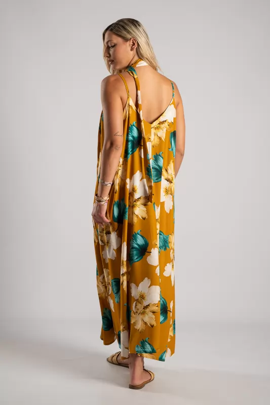 Φόρεμα Τιράντα Floral Maxi