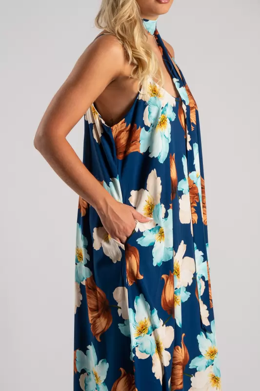 Φόρεμα Τιράντα Floral Maxi