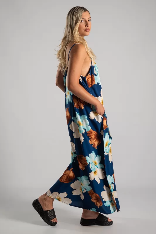 Φόρεμα Τιράντα Floral Maxi