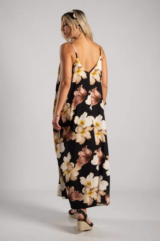 Φόρεμα Τιράντα Floral Maxi