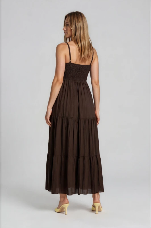 Strap V-Neck Dress Waspnest