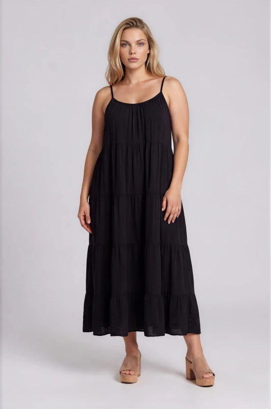 Dress Strap Ruffle 