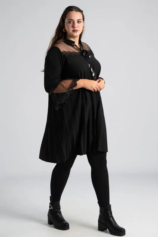 Φόρεμα Τούλινη Λεπτομέρεια Παγιέτες