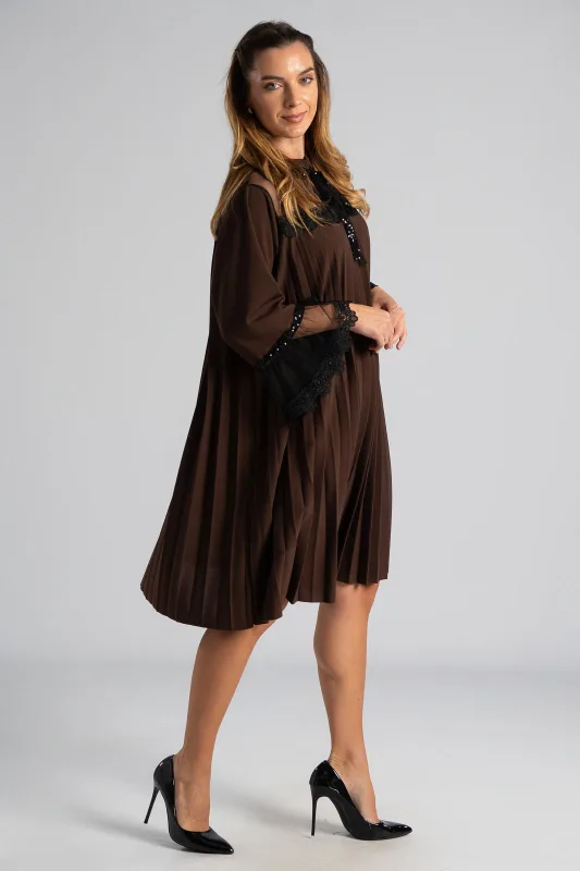 Φόρεμα Τούλινη Λεπτομέρεια Παγιέτες