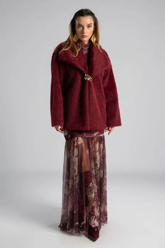 Φόρεμα Τούλινο Maxi Floral