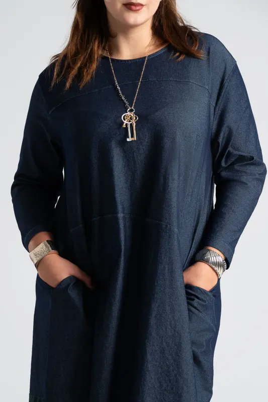 Φόρεμα Τζιν Maxi