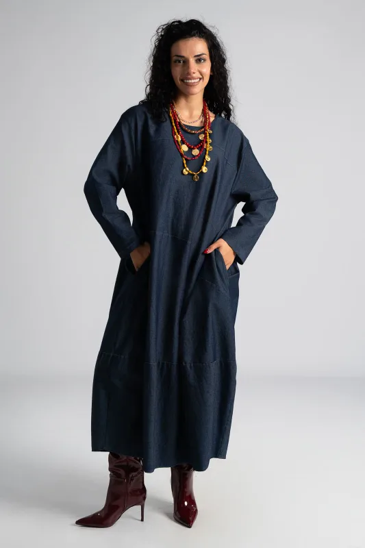 Φόρεμα Τζιν Maxi