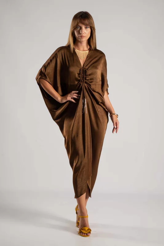 Dress V Neckline Midi