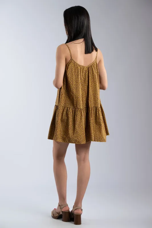 Dress Cotton Strap Dot