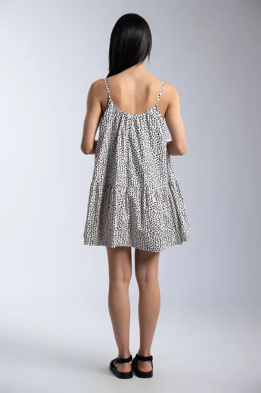 Dress Cotton Strap Dot
