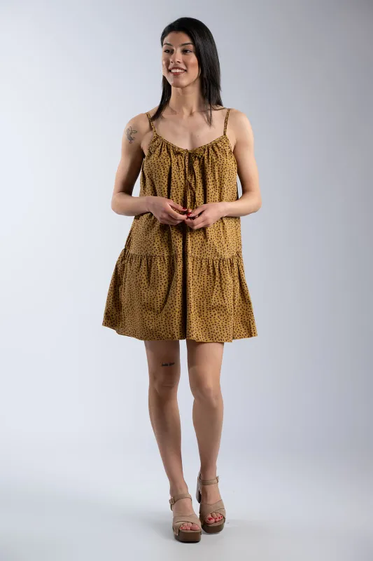 Dress Cotton Strap Dot