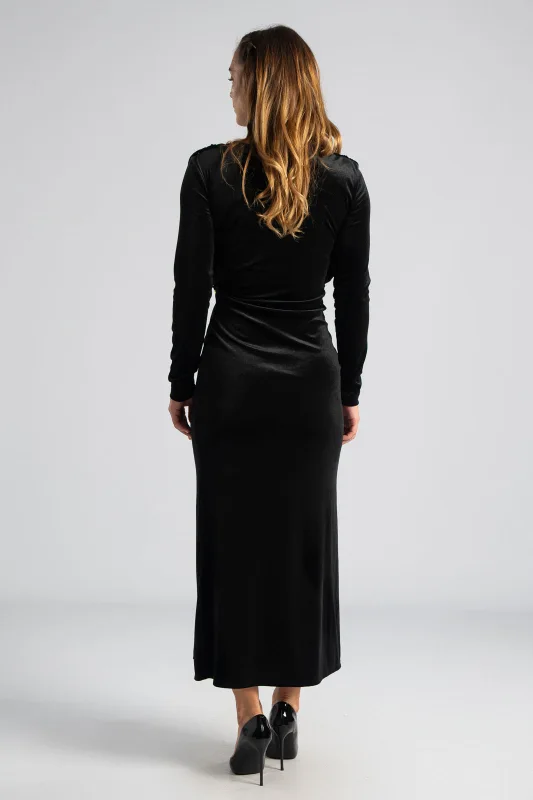 Φόρεμα Velvet Άνοιγμα Πλάι