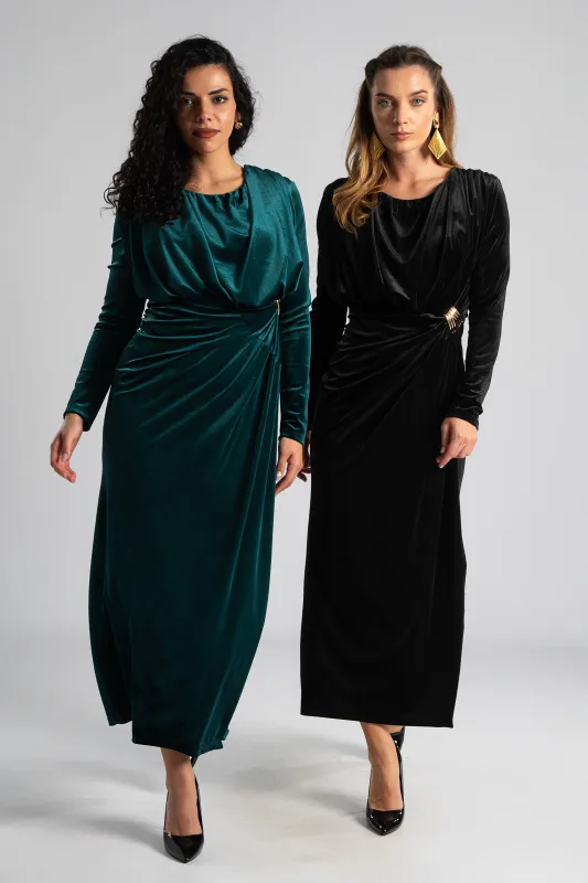 Φόρεμα Velvet Άνοιγμα Πλάι