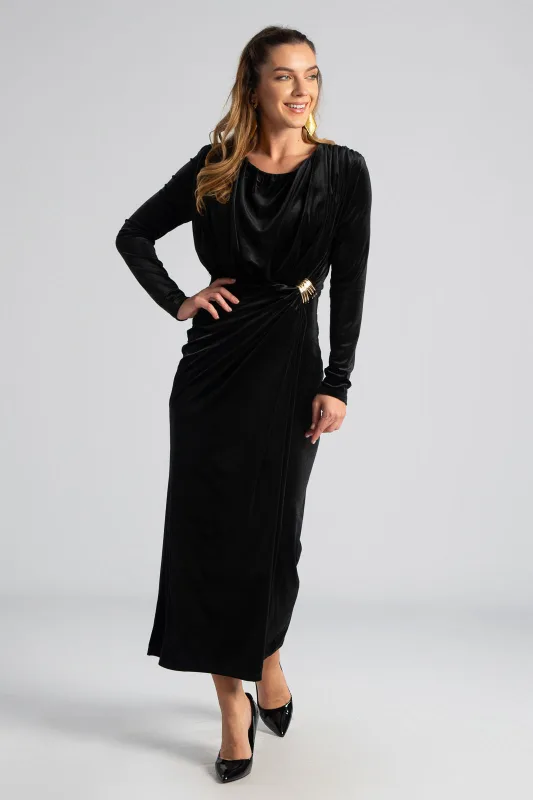 Φόρεμα Velvet Άνοιγμα Πλάι