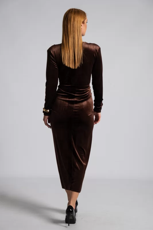 Velvet Dress Body Line