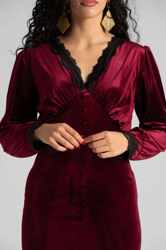 Dress Velvet Decorative Buttons