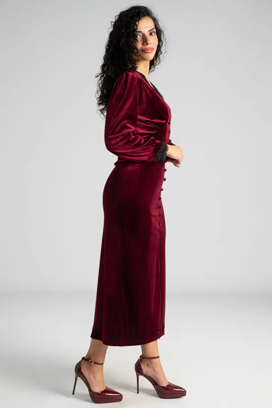 Dress Velvet Decorative Buttons